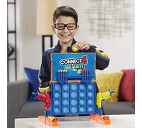 Connect 4 Blast! Game; Powered by Nerf; Includes Nerf Blasters and Nerf Foam Darts; Game For Children Aged 8 and Up