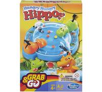 Hasbro Gaming Elefun and Friends Hungry Hippos Grab/Go Game