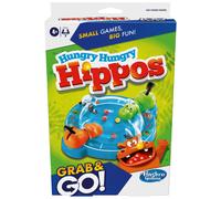Hasbro Gaming Grab and Go Hungry Hungry Hippos Travel Game