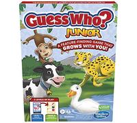 Hasbro Gaming Guess Who? Junior Board Game for Preschoolers and Kids Ages 3 and Up, Guess Who? Game for Younger Kids, Preschool Games, Kids Games
