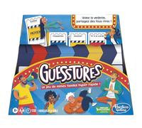 Hasbro Gaming Guesstures Game, Mimes Game for 4 Players and More, Family Group Game, Customizable Cards, Clap - French Version