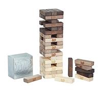 Hasbro Rustic Jenga Game Brown