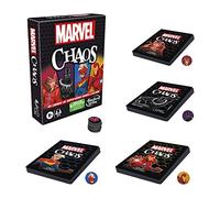 Hasbro Gaming Marvel Chaos, Marvel Superhero Card Game, Fun Family Game, Ages 8, Easy to Learn, Multicolored, One Size, (F4131801)