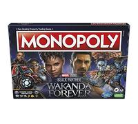Hasbro Gaming Monopoly: Marvel Studios' Black Panther: Wakanda Forever Edition Board Game for Families and Kids Ages 8+, Game for 2-6 Players