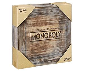 Hasbro Gaming Monopoly Game: Rustic Series Edition Amazon Exclusive