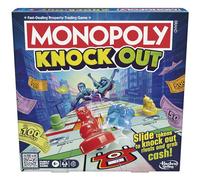 Hasbro Gaming Monopoly Knockout, Board Game for 2-8 Players, Family Games for 8+ Year Old Kids and Adults