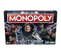 Hasbro Gaming, Monopoly: Lightyear Edition by Disney Pixar, Board Game for Families and Children, Family Board Games, Gifts for Children 8+