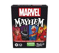 Hasbro Gaming Monopoly Marvel Mayhem Card Game with Marvel Superheroes, Family Game from 8 Years, Quick and Easy to Learn Game