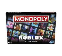 Hasbro Gaming Monopoly: Roblox 2022 Edition Game, Monopoly Board Game, Buy, Sell, Trade Popular Roblox Experiences, Multicolor