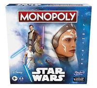 Hasbro Gaming Monopoly: Star Wars Light Side Edition Board Game for Families and Kids Ages 8 and Up,Star Wars Jedi Game for 2-6 Players,Family Games