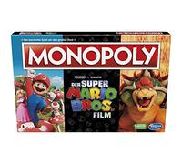 Hasbro Gaming Monopoly Super Mario Bros. Film Edition, Board Game for Kids, Includes Bowser Toy Figure