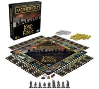 Hasbro Gaming Monopoly: The Lord of The Rings Edition Board Game Inspired by The Movie Trilogy Play as a Member of The Fellowship for Kids Ages 8 an