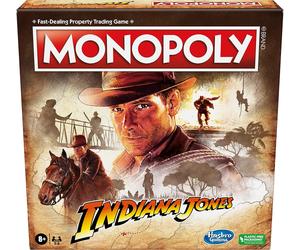 Hasbro Gaming MonopolyIndiana Jones Property Trading Game Ages 8+