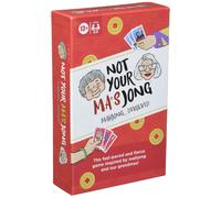 Hasbro Gaming Not Your Ma's Jong A Fast-Paced Card Game for 3-4 Players Inspired by Mahjong and 2 Grandmas Fun Family Party Game Ages 13+