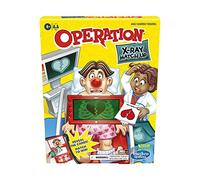 Hasbro Gaming Operation X-Ray Match Up Board Game for 2 or More Players, Matching Game for Kids Ages 4 and Up, with Lights and Sounds,Red