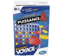 Hasbro Gaming Power 4 Edition Travel, Board Game, Portable and Multiplayer, Travel Games, Stacking Games for Kids from 6 Years, Perfect for Summer.