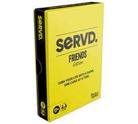 Hasbro Gaming SERVD Friends Edition Party Game - Hilarious Real-Life Card Game for Adults - Inject Fun and Strategy into Time with Friends - 2-10 Players - Ages 17+ - English Version