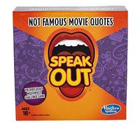 Hasbro Gaming Speak Out Expansion Pack: Not Famous Movie Quotes