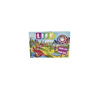 Hasbro Gaming The Game of Life Game, Family Board Game for 2 to 4 Players, for Kids Ages 8 and Up, Includes Colourful Pegs