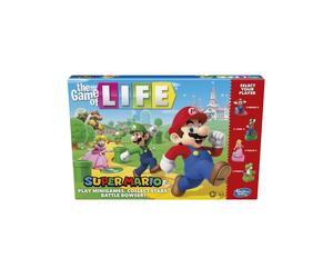 Hasbro Gaming The Game of Life: Super Mario Edition Board Game for K (US IMPORT)