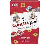 Hasbro Gaming The Grandma-Jong, A Fast Rhythm Card Game for 3-4 Players, Mahjong & 2 Grandma Inspired Family Game Fun Party Game Age 13+