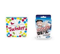 Hasbro Gaming Twister Game for Kids Ages 6 and Up & Monopoly Deal Card Game