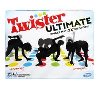 Hasbro Gaming Twister Ultimate: Bigger Mat More Colored Spots Family Kids Party Game Age 6+; Compatible with Alexa (Amazon Exclusive)
