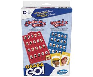 Hasbro Gaming Who's Who? Grab and Go Game - The Original Character Guessing Game - Portable Game for 2 Players - Kids Travel Game