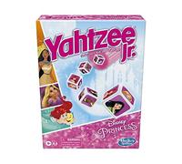 Hasbro Gaming Yahtzee Jr.: Disney Princess Edition Board Game for Kids Ages 4 and Up for 2-4 Players Counting and Matching Game for Preschoolers (Am