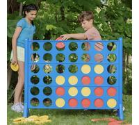 Hasbro Giant Connect 4 Game Jumbo Outdoor Yard Game For Kids & Adults, 42 Pieces, Easy Assembly, All-Weather, 118Cm Tall
