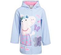 Hasbro Girls' Peppa Pig Jacket - Windbreaker Shell Raincoat (Toddler/Girl)