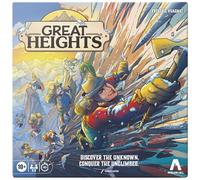 Hasbro Great Heights Board Game - Fun Strategy Game for Kids, Teens and Adults - Ages 10+ - 2-5 Players - 45 Mins - Easy to Learn Family Games - English Version