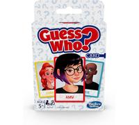 Hasbro Guess Who? Original Guessing Game Twist Fast-Play Travel Card Game E7588