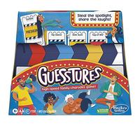 Hasbro Gaming Guesstures Game, Charades Game for 4 or More Players, Includes Customizable Cards and Clapper, Family Party Game for Ages 8 and Up