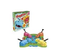 Hasbro Gaming Hungry Hungry Hippos Marble-Chomping Game for Kids, Fast-Paced Family Board Game with 4 Hippos & Marbles, Party Game for 2-4 Players, Ages 4+, Secret Santa Gift