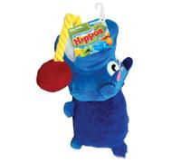 Hasbro Dog Toy Hungry Hungry Hippos Squeak & Tug Plush 17-inch Durable Blue