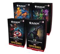 Hasbro Magic: The Gathering Marvel Super Heroes Spanish 4 Trading Cards
