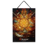 Hasbro Magic The Gathering Plains Hanging Acrylic Wall Decor | Fantasy Landscape Wall Art for Bedroom or Game Room