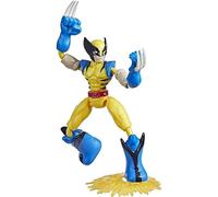 Hasbro Marvel Avengers Bend And Flex Missions Wolverine Fire Mission Action Figure, 15cm Scale Folding Toy, Toys Ages 4+