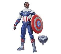 Hasbro Marvel Avengers Legends Series Avengers 15-cm Action Figure Toy Captain America: Sam Wilson Premium Design And 2 Accessories, For Kids Age 4 And Up multicolor