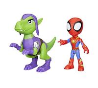 Spiderman Spidey And His Amazing Friends Hero Webs (Spidey &Amp; Goblin Raptor) One Colour