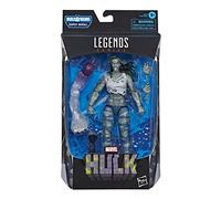 Hasbro Marvel Legends Series 15 cm Collectible Action Figure Hulk Toy, Premium Design and 2 Accessories, 2 Build-A-Figure Parts