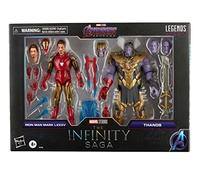 MARVEL LEGENDS THE INFINITY SAGA AVENGERS IRON MAN MARK 85 VS THANOS FIGURE SET