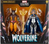 Wolverine 50th Anniversary Marvel Legends Wolverine and Lilandra Neramani 6"