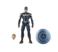 Hasbro Marvel Legends Series Captain America, 6 Marvel Legends Action Figures