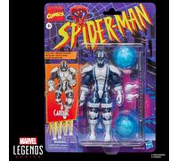 Hasbro Action Figure Marvel Legends Series Cardiac Retro Cardback Spider-Man Comics Red and Blue