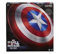 Hasbro Marvel Legends Series Falcon and Winter Soldier Captain America Premium Role Play Shield for Ages 18 and Up, Multicolor, 12.7 x 63.5 x 66.04 cm