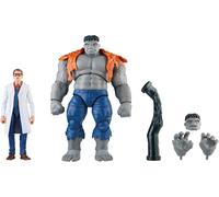 Hasbro Marvel Legends Series Gray Hulk and Dr. Bruce Banner, Avengers 60th Anniv