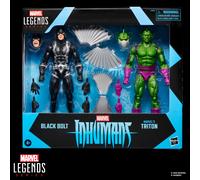 Hasbro Marvel Legends Series Inhumans Black Bolt & Marvel’s Triton, Two 6 Action Figures