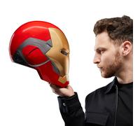 Hasbro Marvel Legends Series Iron Man Premium Electronic Helmet with Light FX